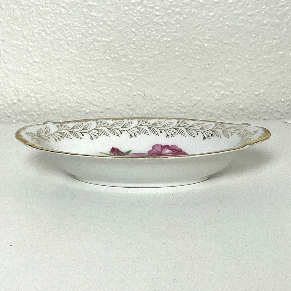 Norcrest Porcelain Oval Dish 7.5